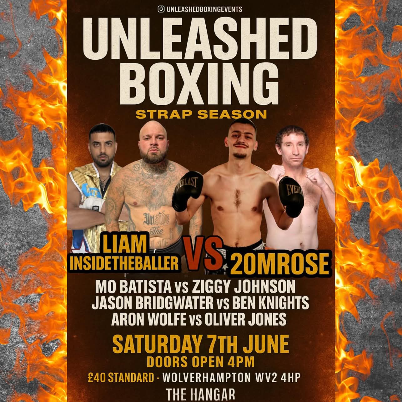 Strap Season - Unleashed Boxing - 7th June